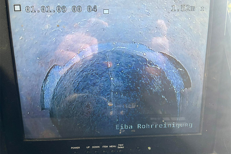 Dichtheitsprüfung einer Leitung Dichtheitsprüfung einer Leitung